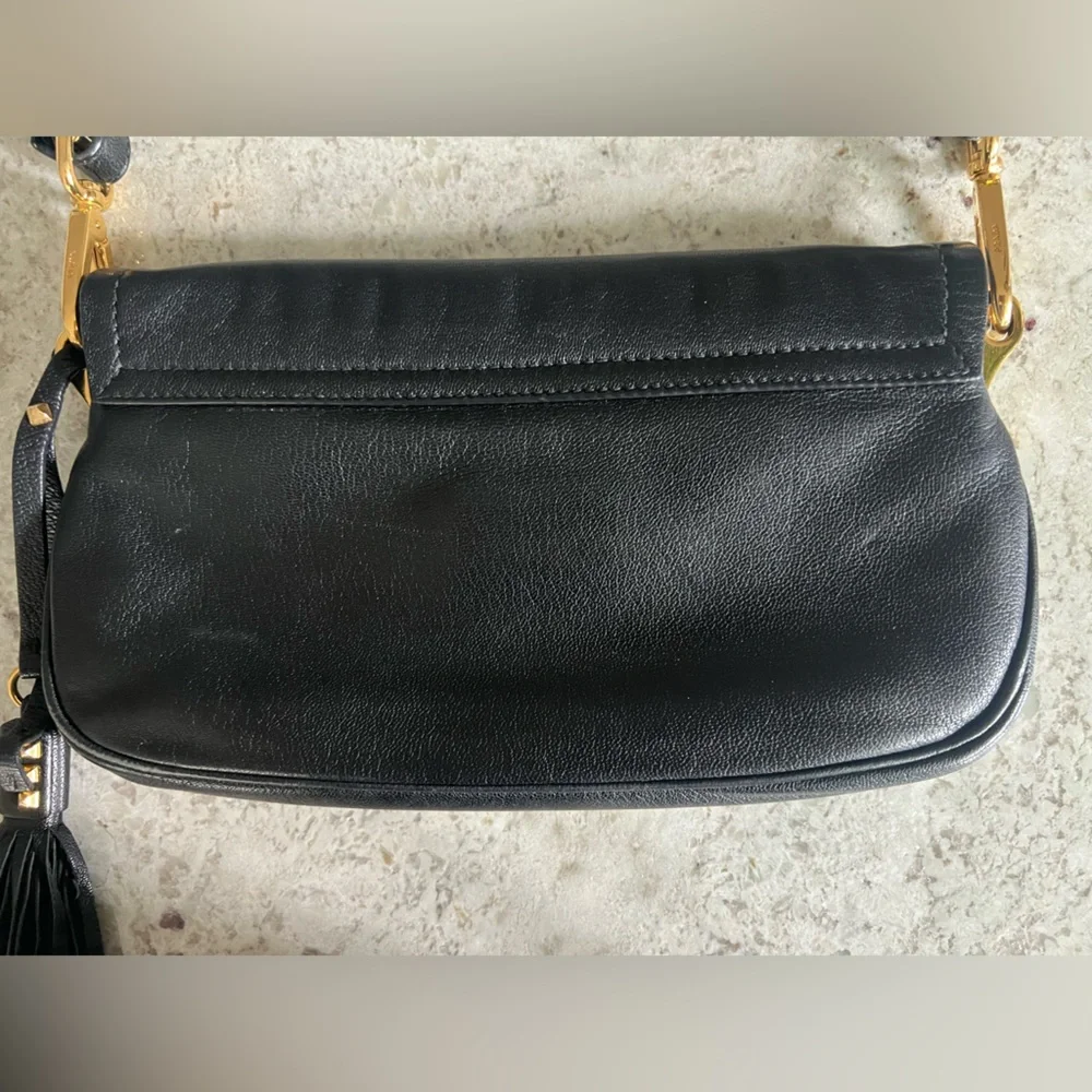 Prada Black Leather Shoulder Bag - Picture 4 of 7